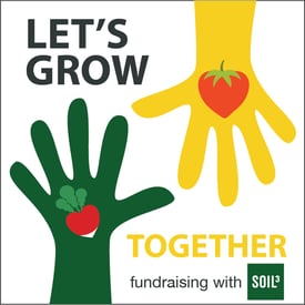 Let's grow together fundraising with Soil Cubed